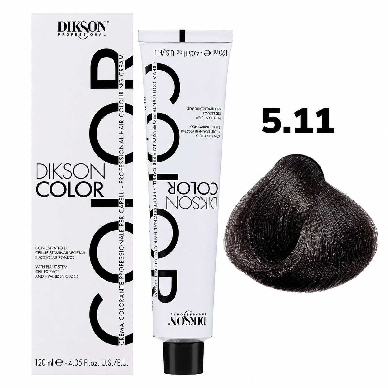 DIKSON COLOR Ash 5.11 Light Brown Intesne Ash