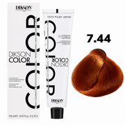 DIKSON COLOR Deep Copper 7.44 Intense Blonde Copper