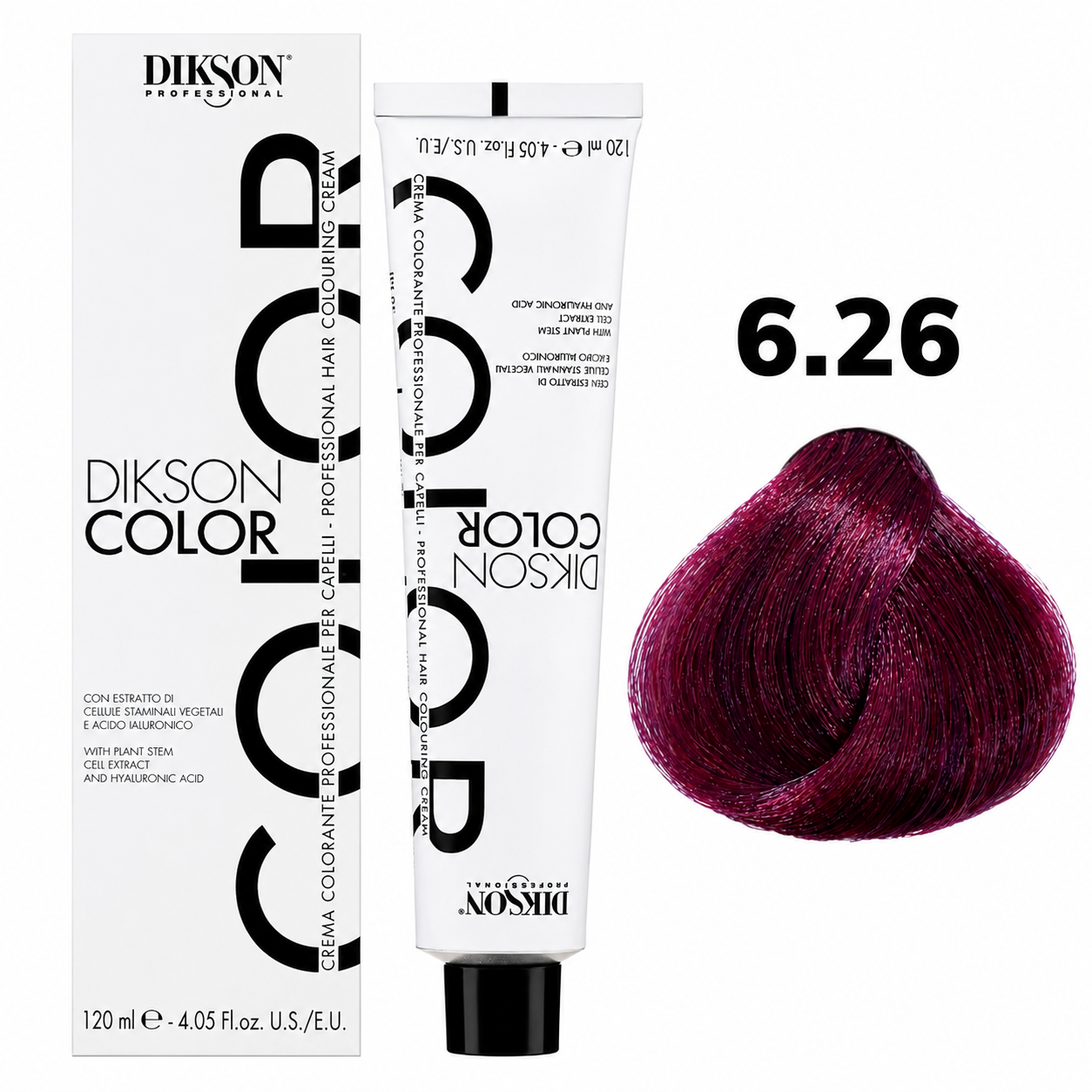 DIKSON COLOR Red Violet 6.26 Dark Blonde Red Violet