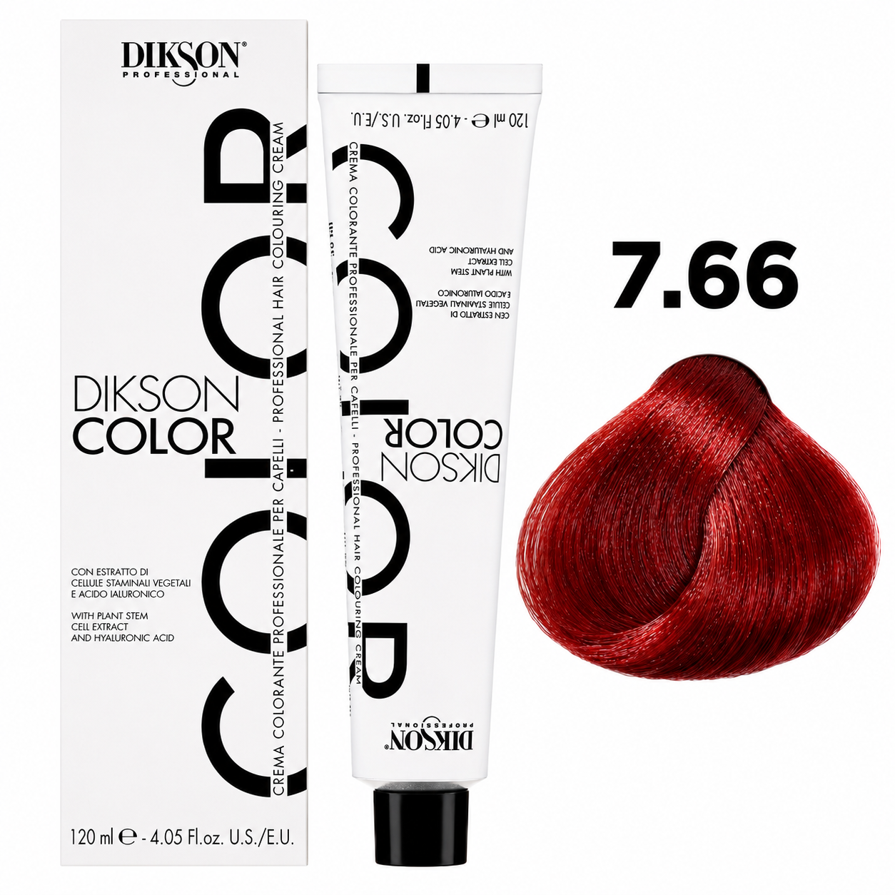DIKSON COLOR Deep Red 7.66 Blonde Intense Red