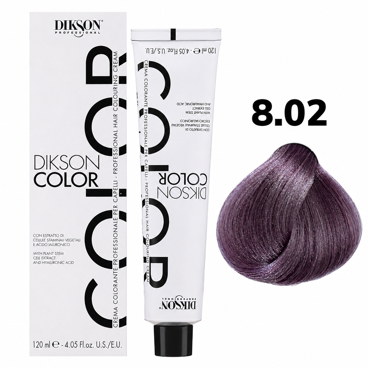 DIKSON COLOR Pastel Violet 8.02 Light Blonde Violet Pastel