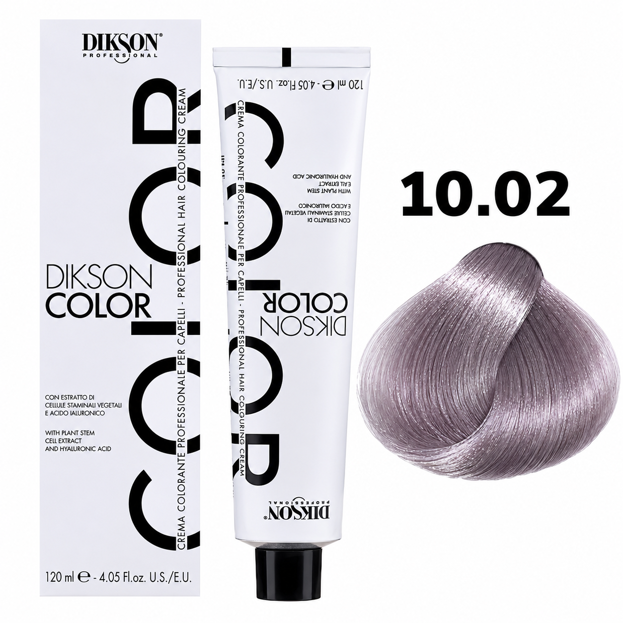DIKSON COLOR Pastel Violet 10.02 Blonde Platinum Light Violet Pastel