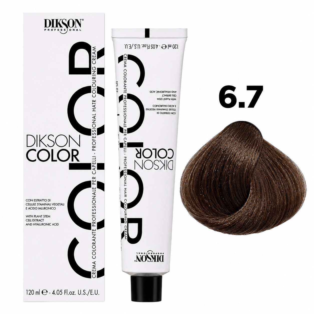 DIKSON COLOR Brown 6.7 Dark Blonde Brown