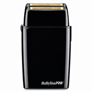 BaBylissPRO Cord/Cordless Metal Double-Foil Shaver Black