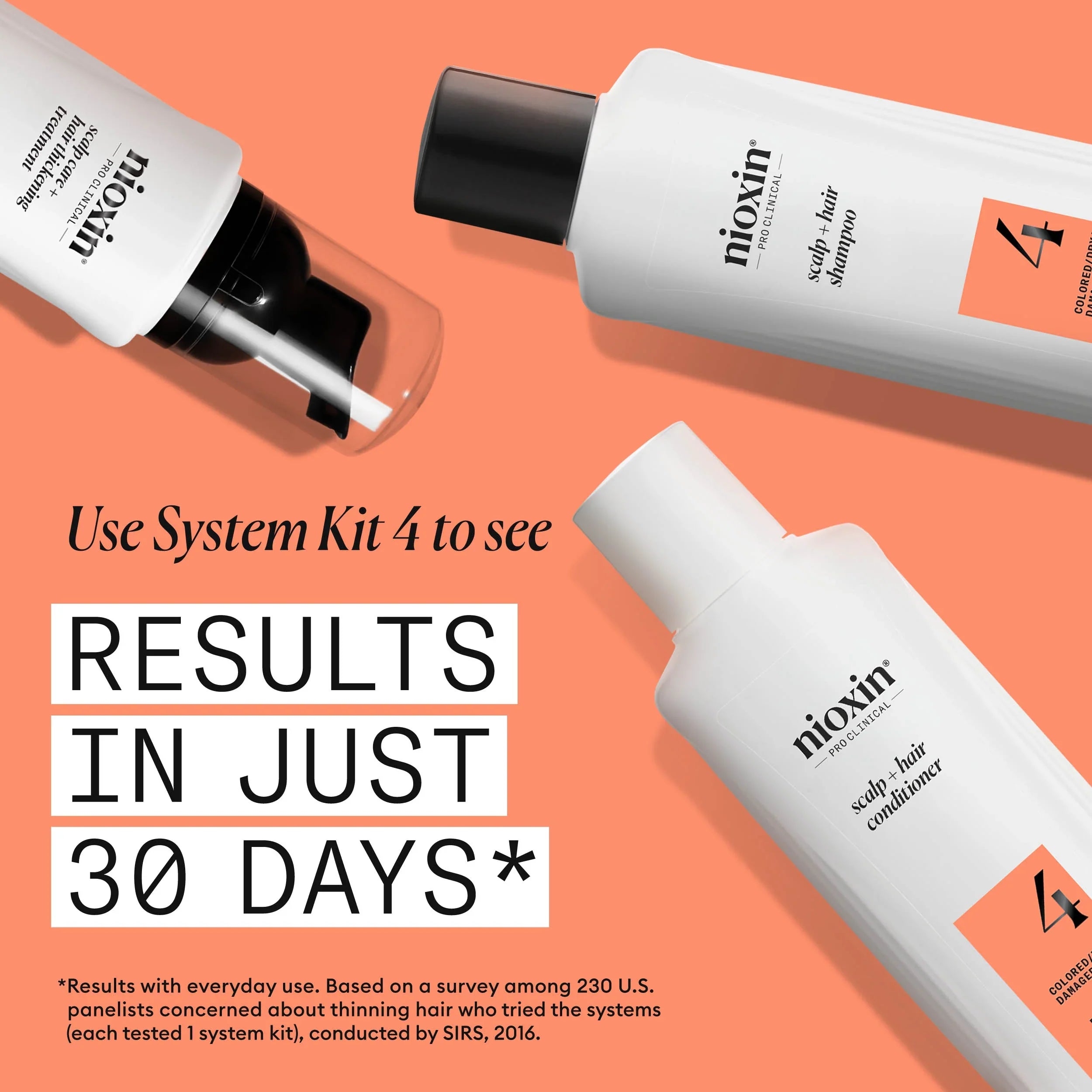 NIOXIN System 4 Scalp Care + Hair Thickening Treatment benefits