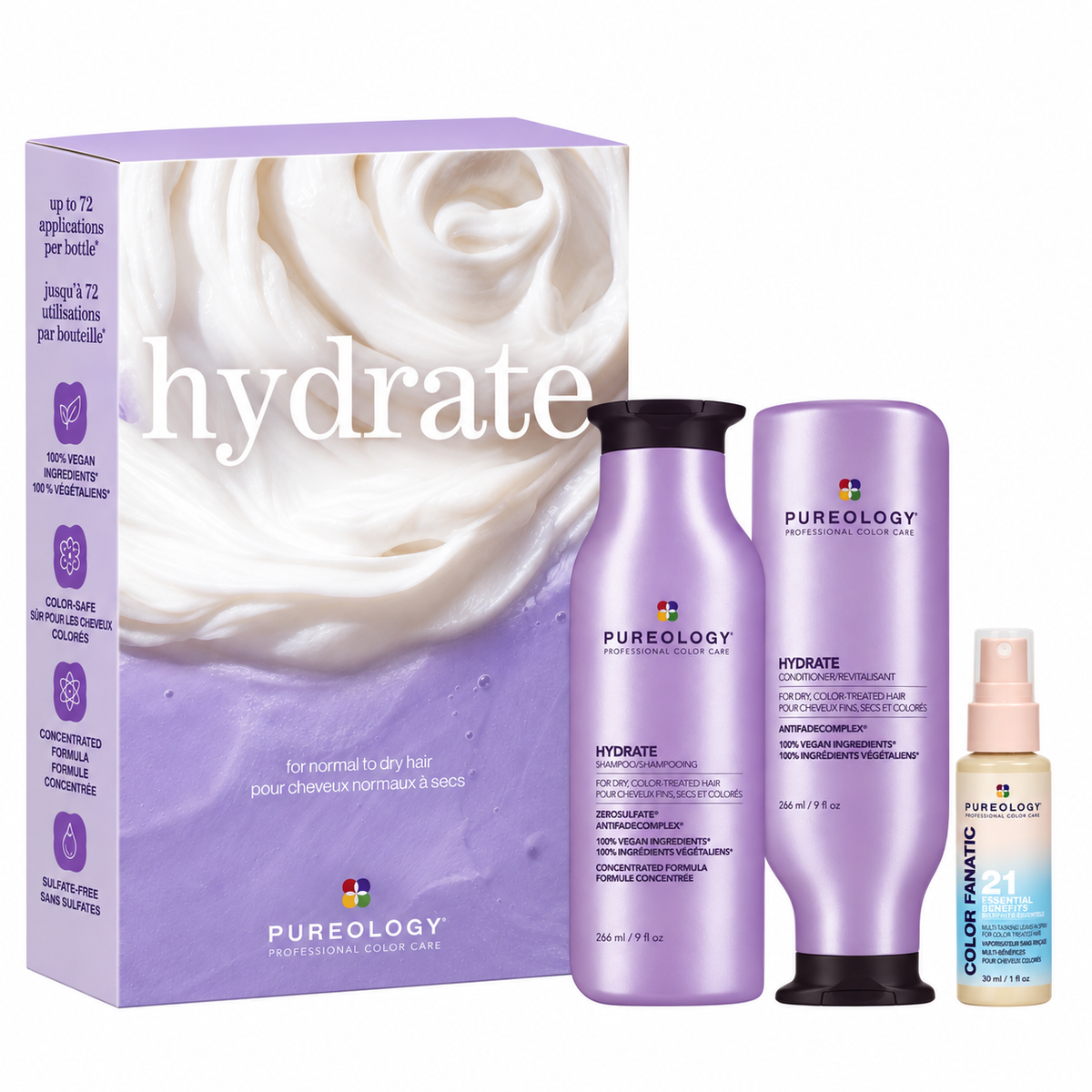 PUREOLOGY Hydrate Set Normal To Dry Hair