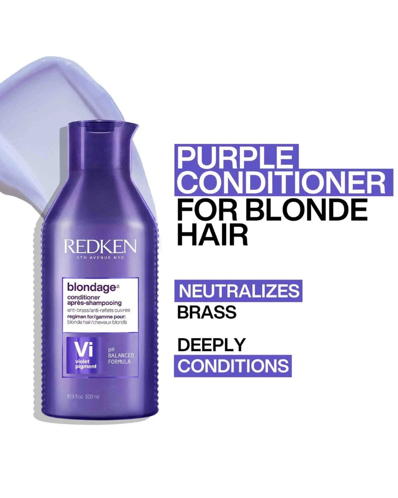 REDKEN Blondage Anti-Brass Conditioner benefits