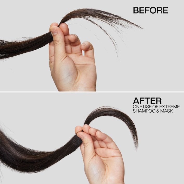 REDKEN Extreme Anti-Snap Treatment Before After
