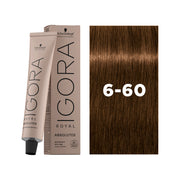 IGORA ROYAL ABSOLUTES Permanent Hair Color 6-60 Dark Blonde Chocolate Natural