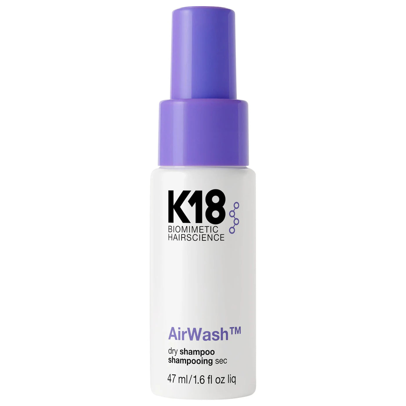 K18 Air Wash Dry Shampoo 47ml