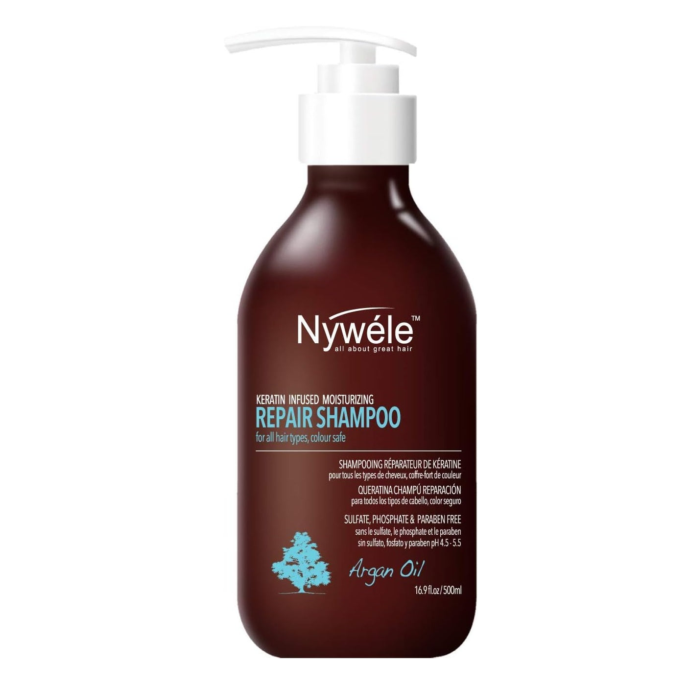 NYWELE Keratin Infused Moisturizing Repair Shampoo