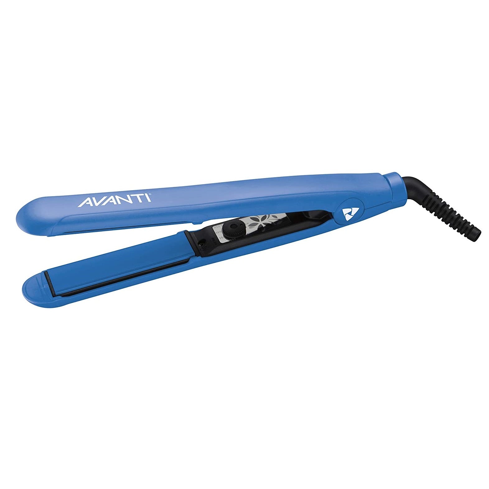 AVANTI Tourmaline Titanium & Ceramic Flat Iron 1" Blue