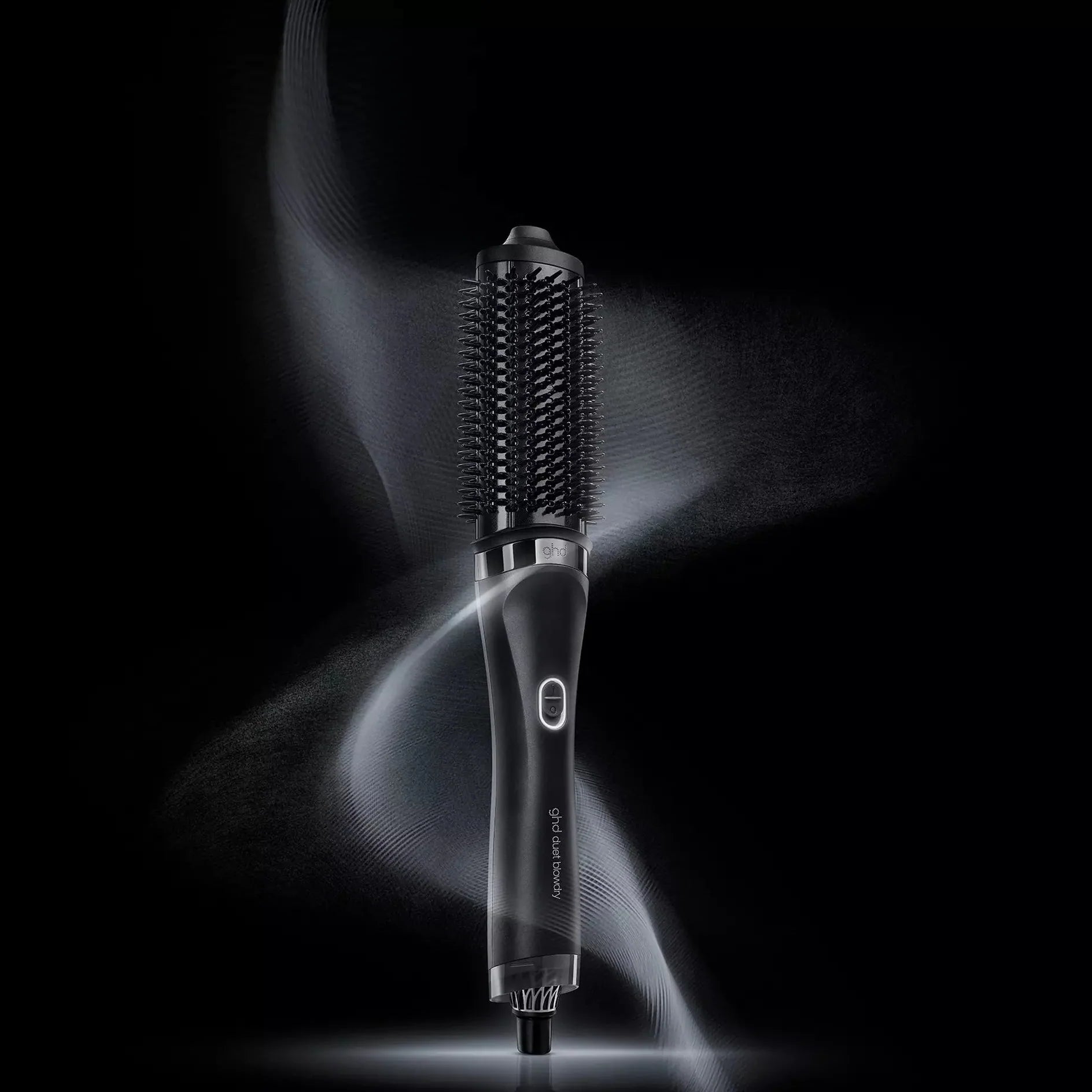 GHD Duet Blowdryer 2-In-1 Hair Dryer Brush Black