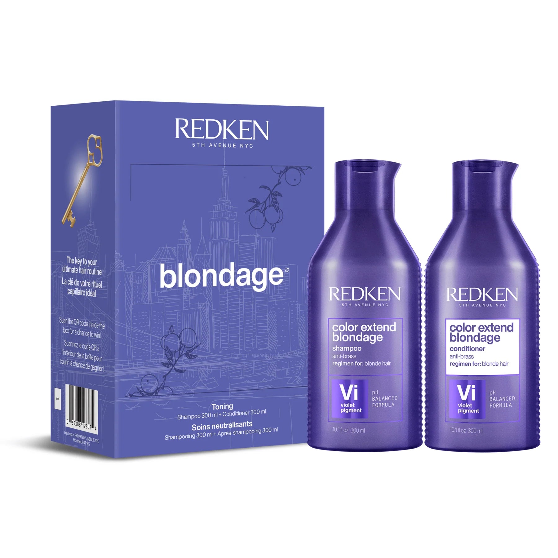 REDKEN Blondage Anti-Brass Spring Duo