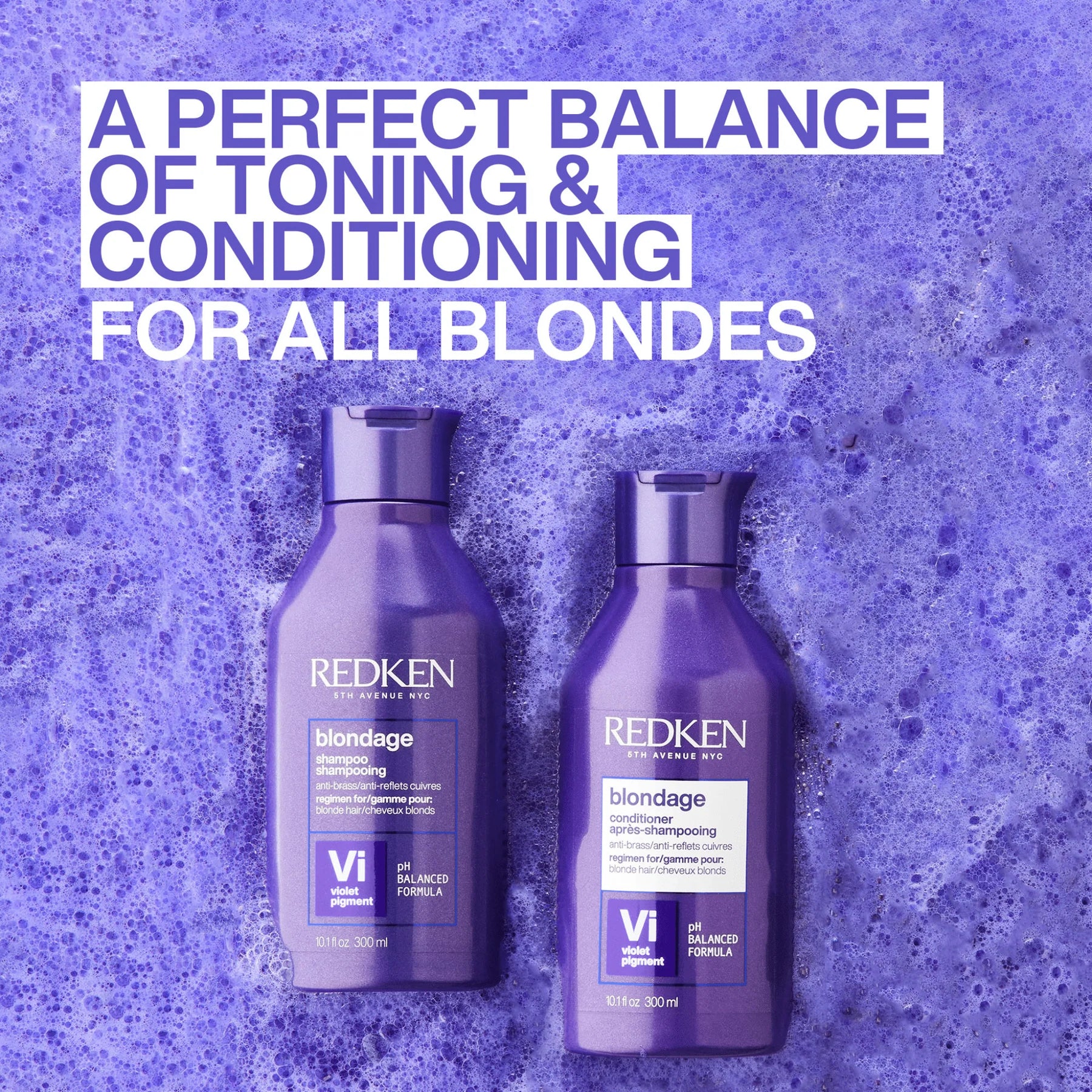REDKEN Blondage Anti-Brass Spring Duo