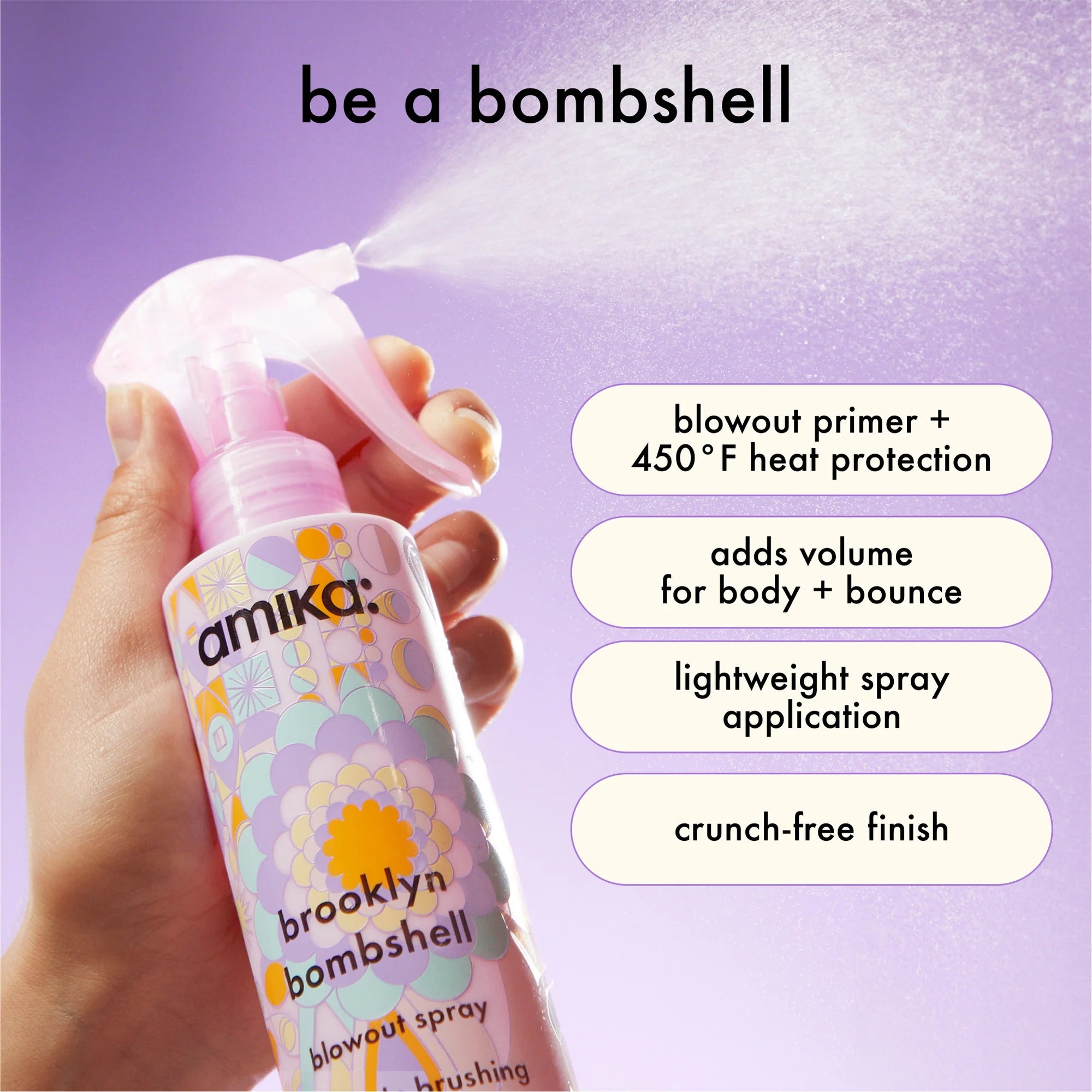 AMIKA Brooklyn Bombshell Blowout Spray