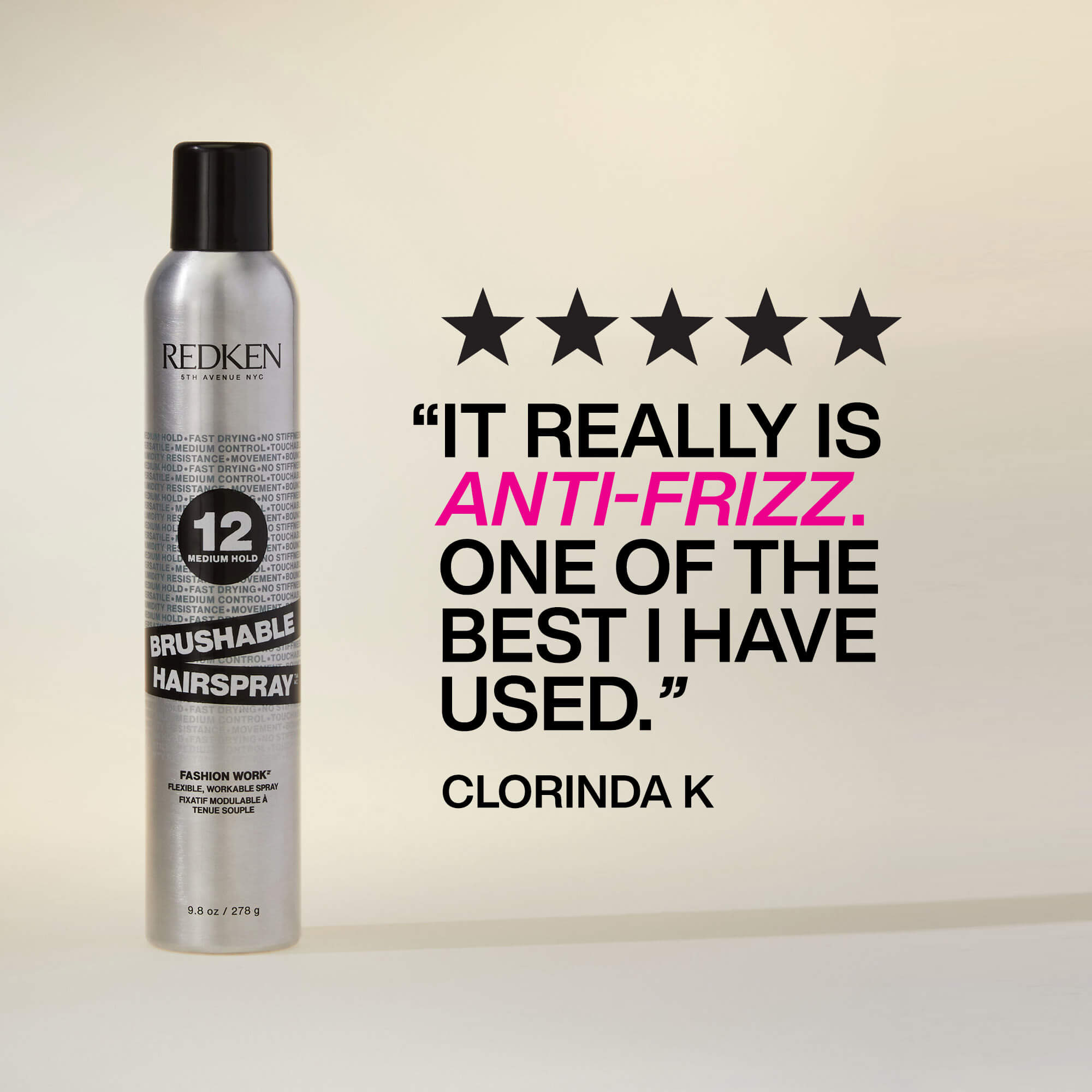 REDKEN Brushable Hairspray