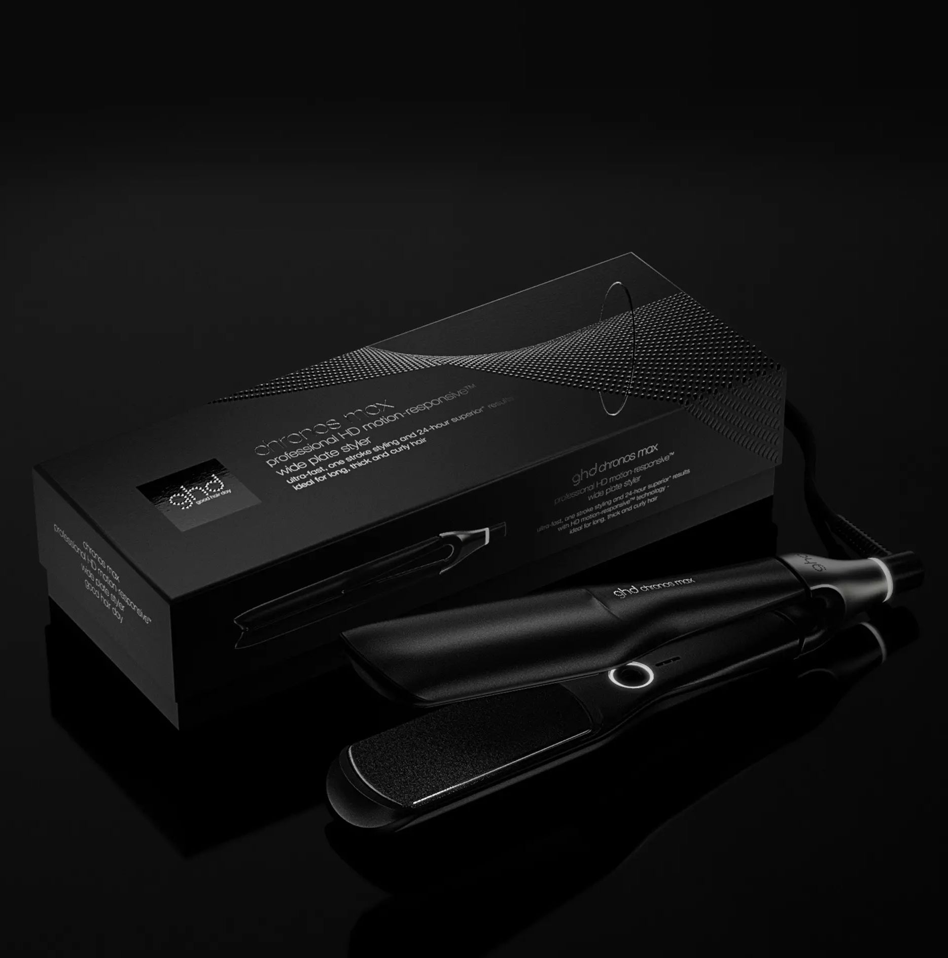 GHD Chronos Max HD Motion-Responsive Wide Plate Styler 2"