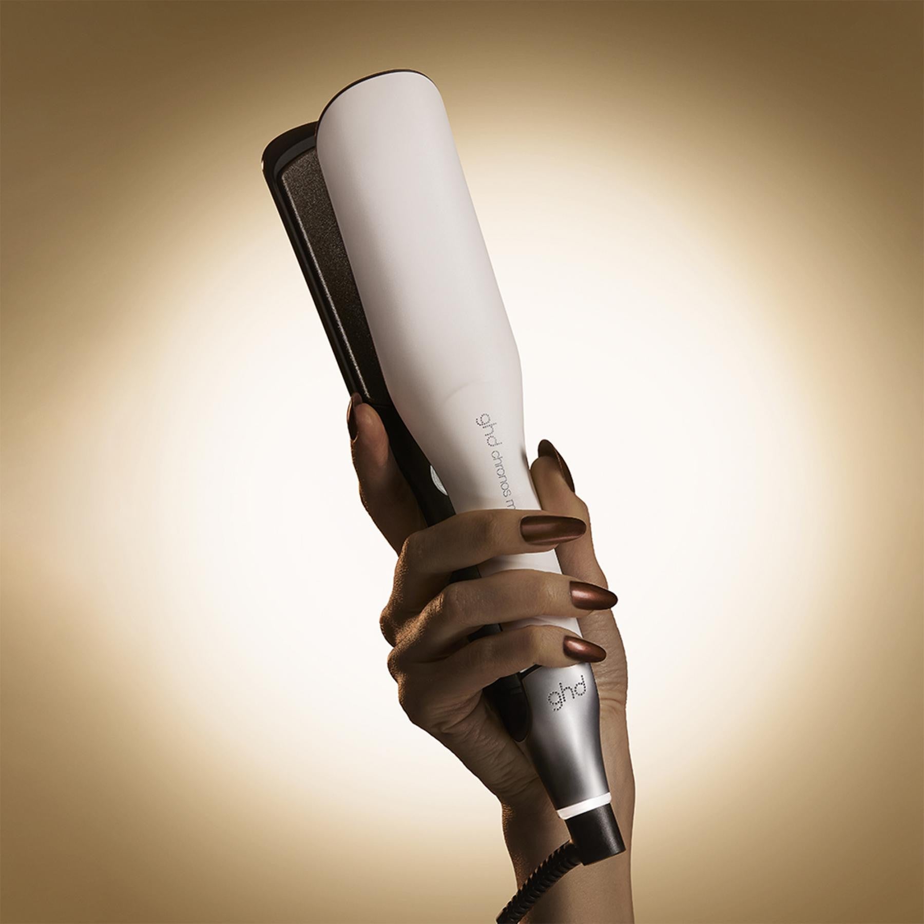 GHD Chronos Max Wide Plate 2" Styler White