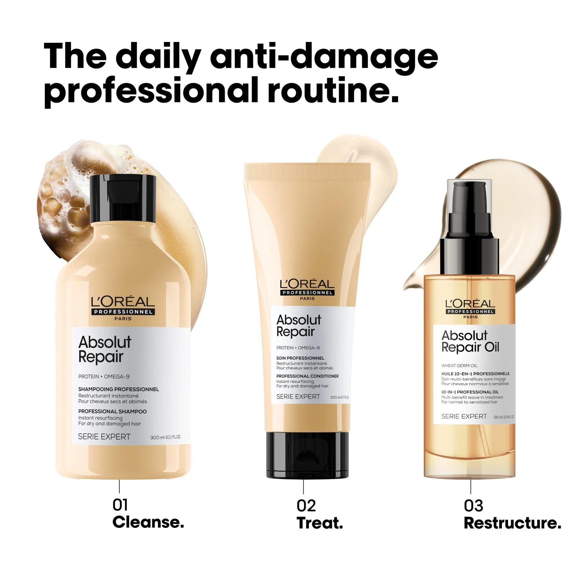 L'ORÉAL Absolut Repair Protein + Gold Quinoa Conditioner