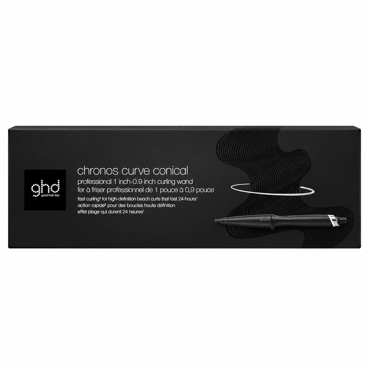 GHD Chronos Curve Conical 1"-0.9" Curling Wand