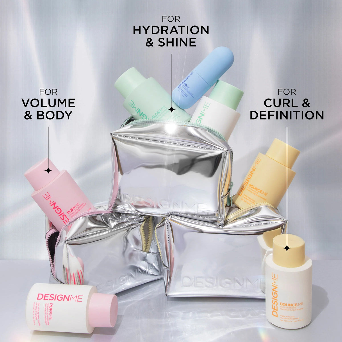 DESIGNME Puff.Me Shine Dimension Volume Kit