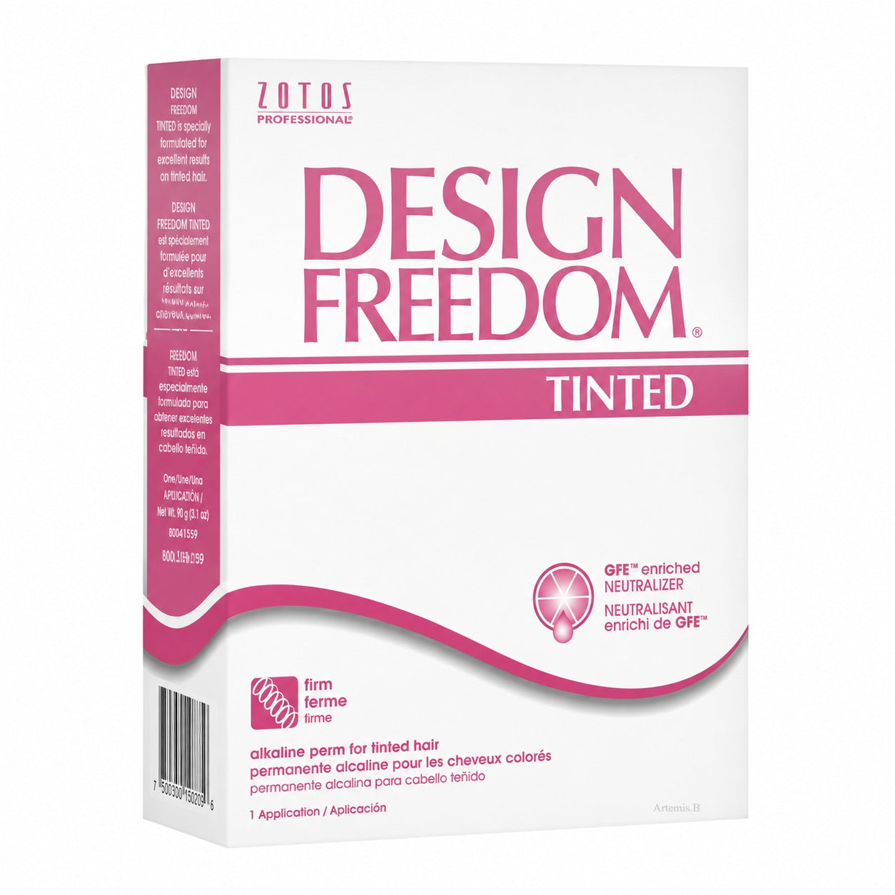 ZOTOS Design Freedom Alkaline Perm Tinted