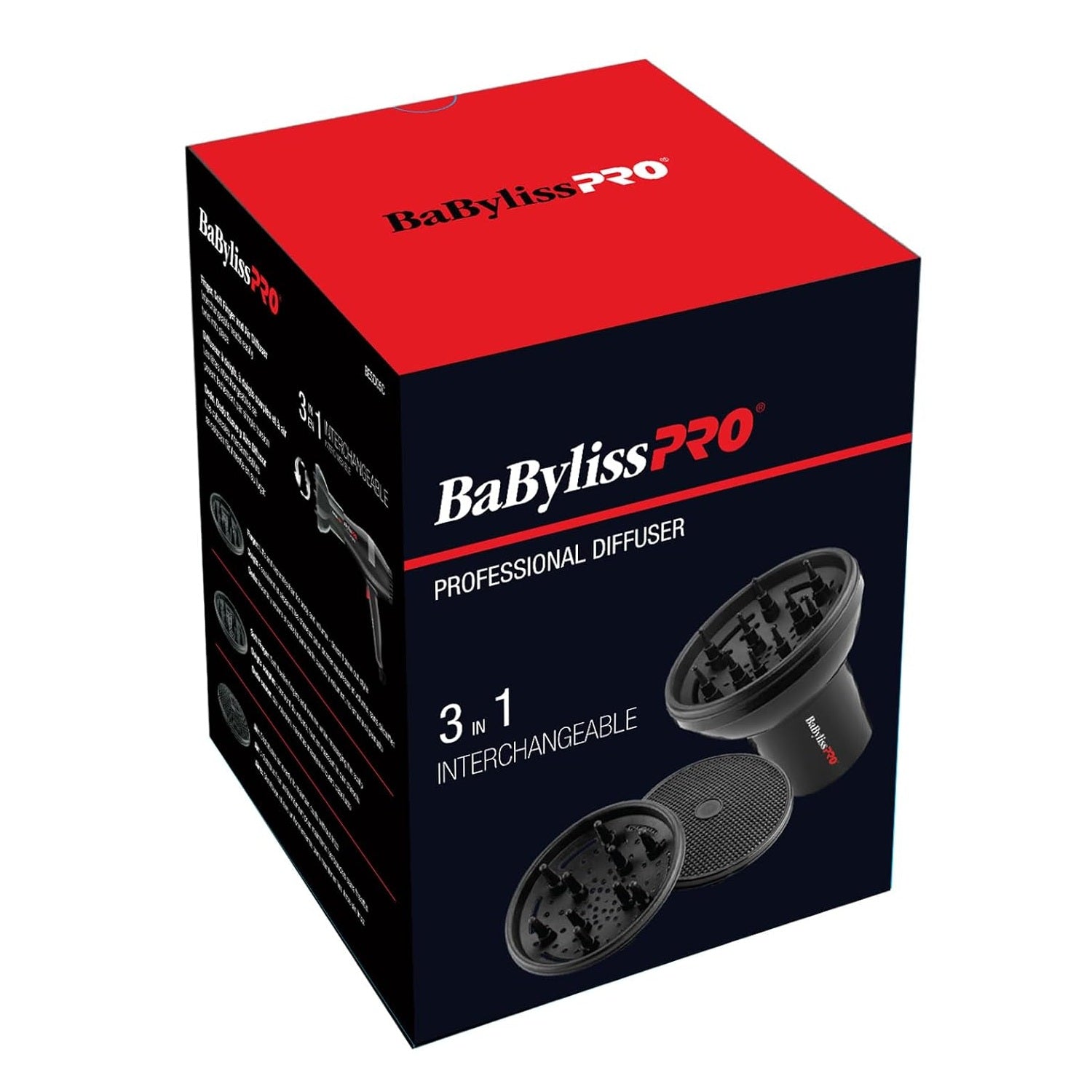 BaBylissPRO 3-in-1 Universal Diffuser
