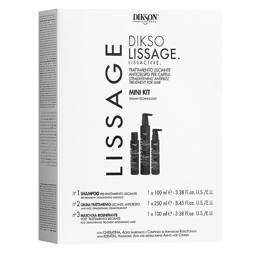 DIKSON Dikso Lissage Straightening Antifrizz Treatment Mini Kit