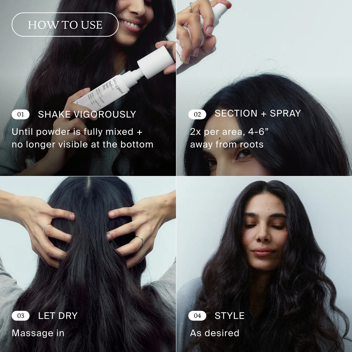 LIVING PROOF Perfect Hair Day Sheer Clean Dry Shampoo Mist