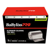 BaBylissPRO Embossed Aluminum Coloring Foil Roll Medium 1 lb