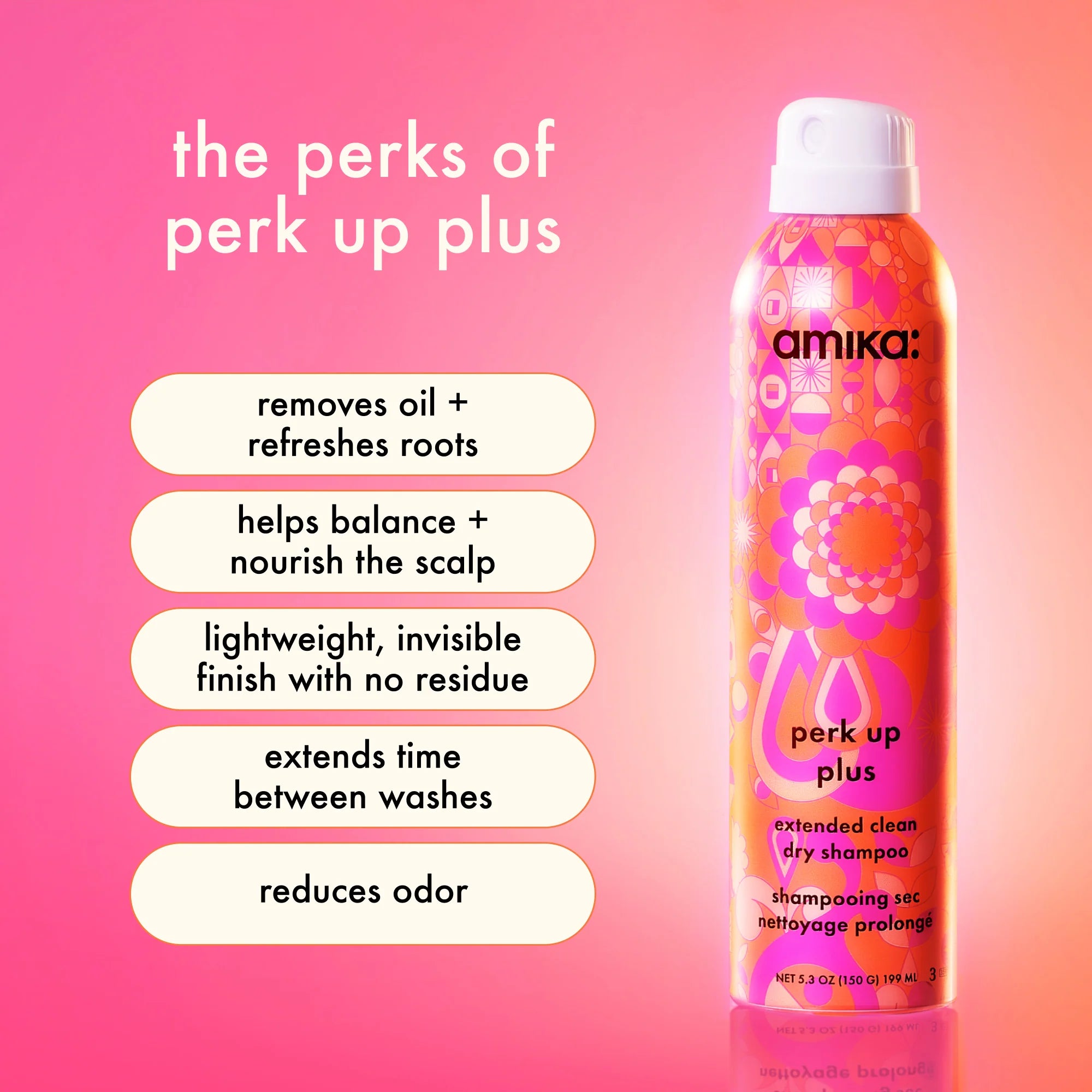 AMIKA Perk Up Plus Extended Dry Shampoo