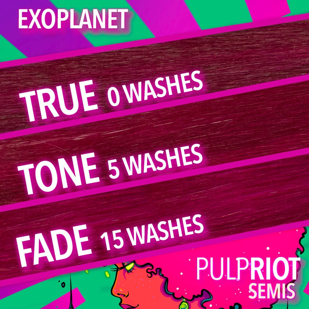 PULPRIOT Semi-Permanent Color Exoplanet Bright Magenta