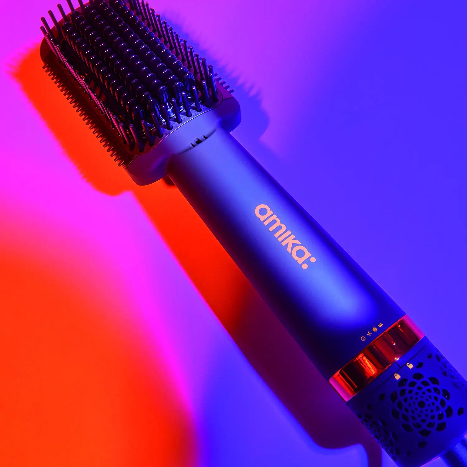 AMIKA Double Agent 2-in-1 Blow Dryer + Straightening Brush