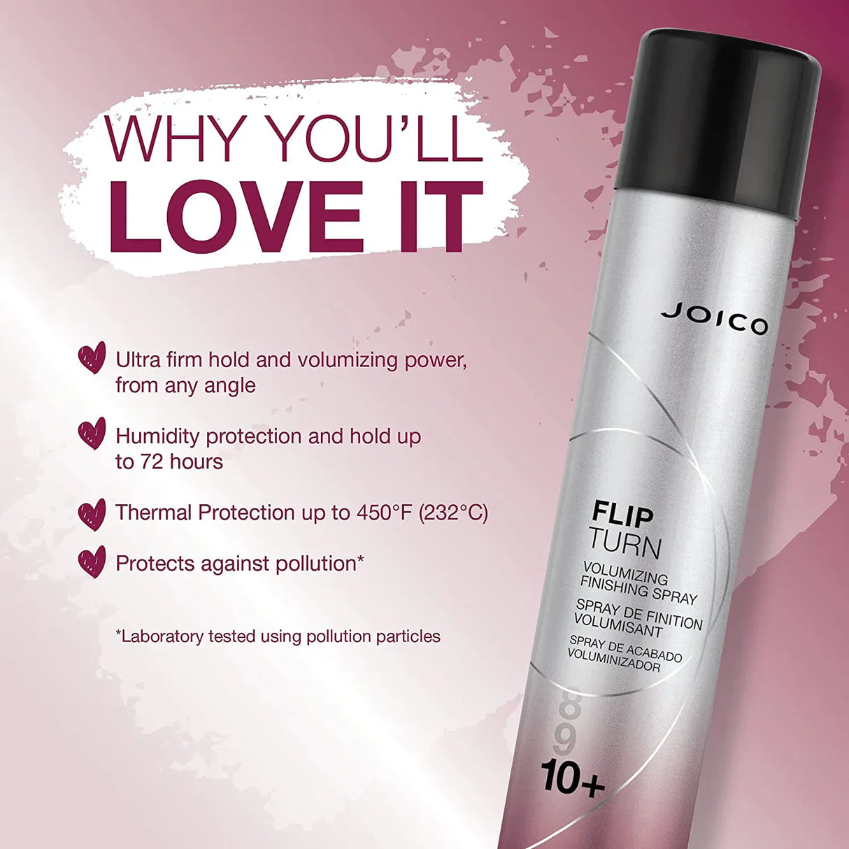 JOICO Flip Turn Volumizing Finishing Spray