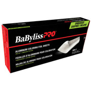 BaBylissPRO Embossed Aluminum Coloring Foil Sheets Light 500/Box