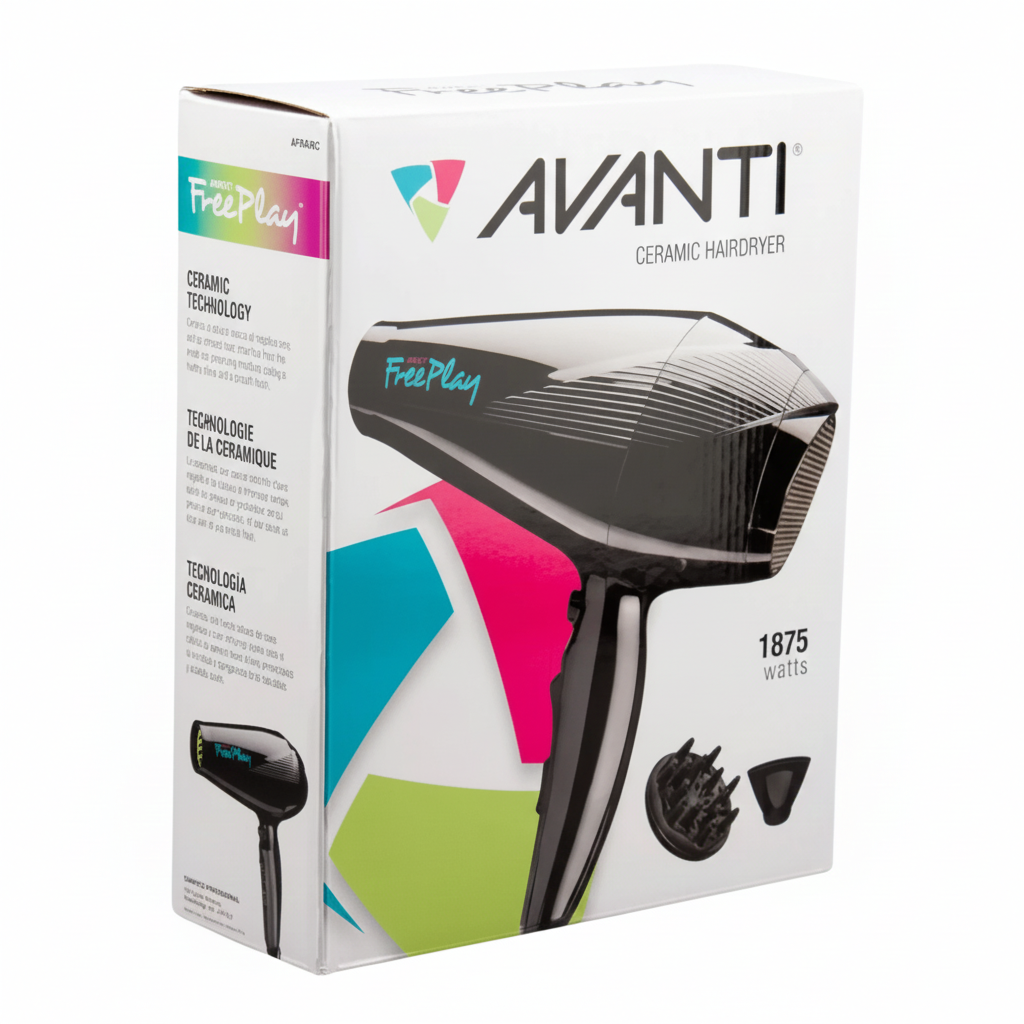 AVANTI FreePlay Ceramic Hairdryer