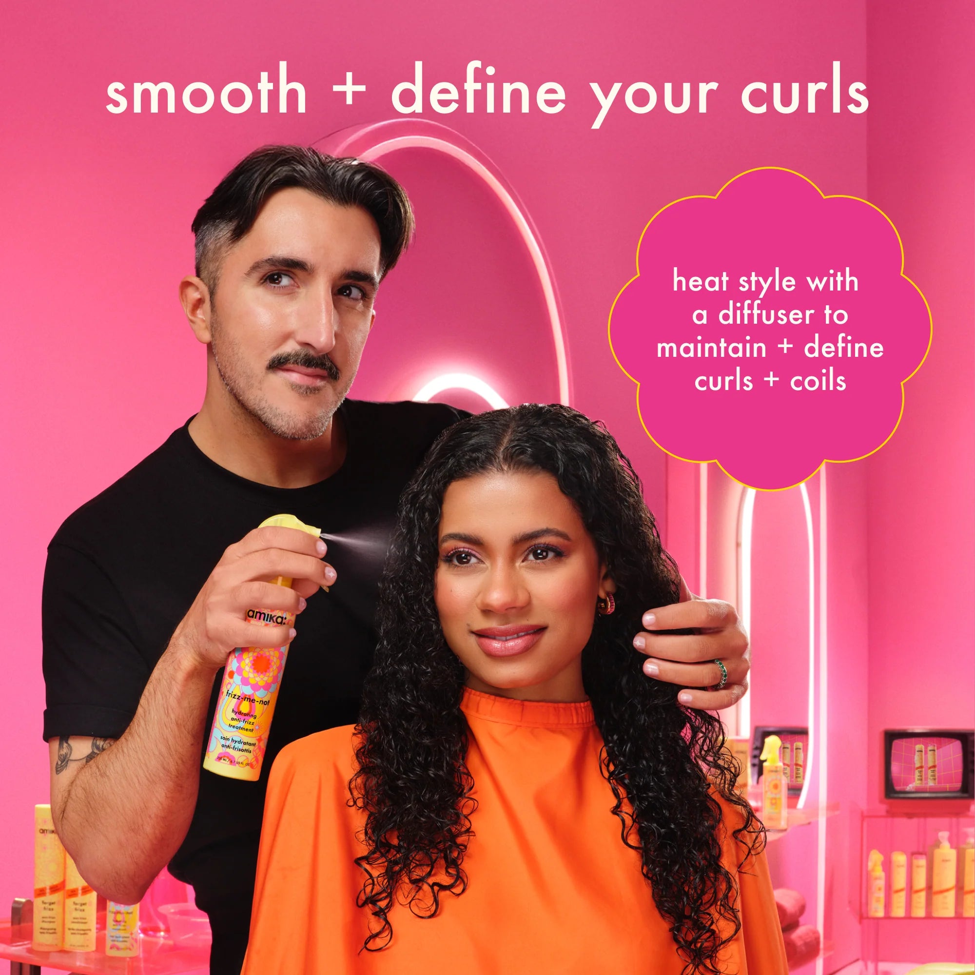 AMIKA Frizz-Me-Not Hydrating Anti-Frizz Treatment