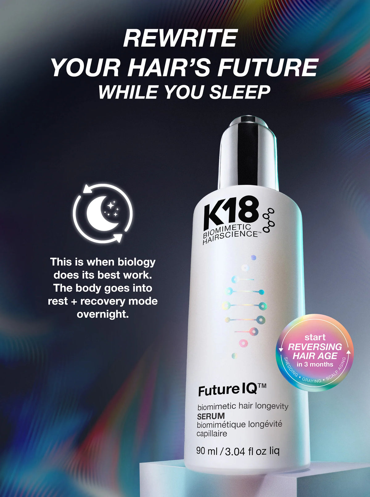K18 Future IQ Biometic Hair Longevity Serum