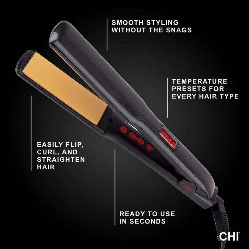 CHI G2 Ceramic & Titanium Hairstyling Iron 1"