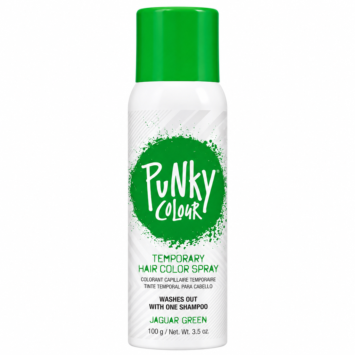 PUNKY COLOUR Temporary Hair Color Spray Jaguar Green