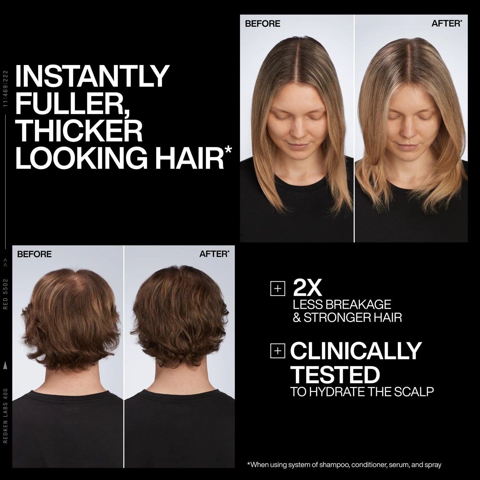REDKEN Acidic Grow Full System Densifying Conditioner