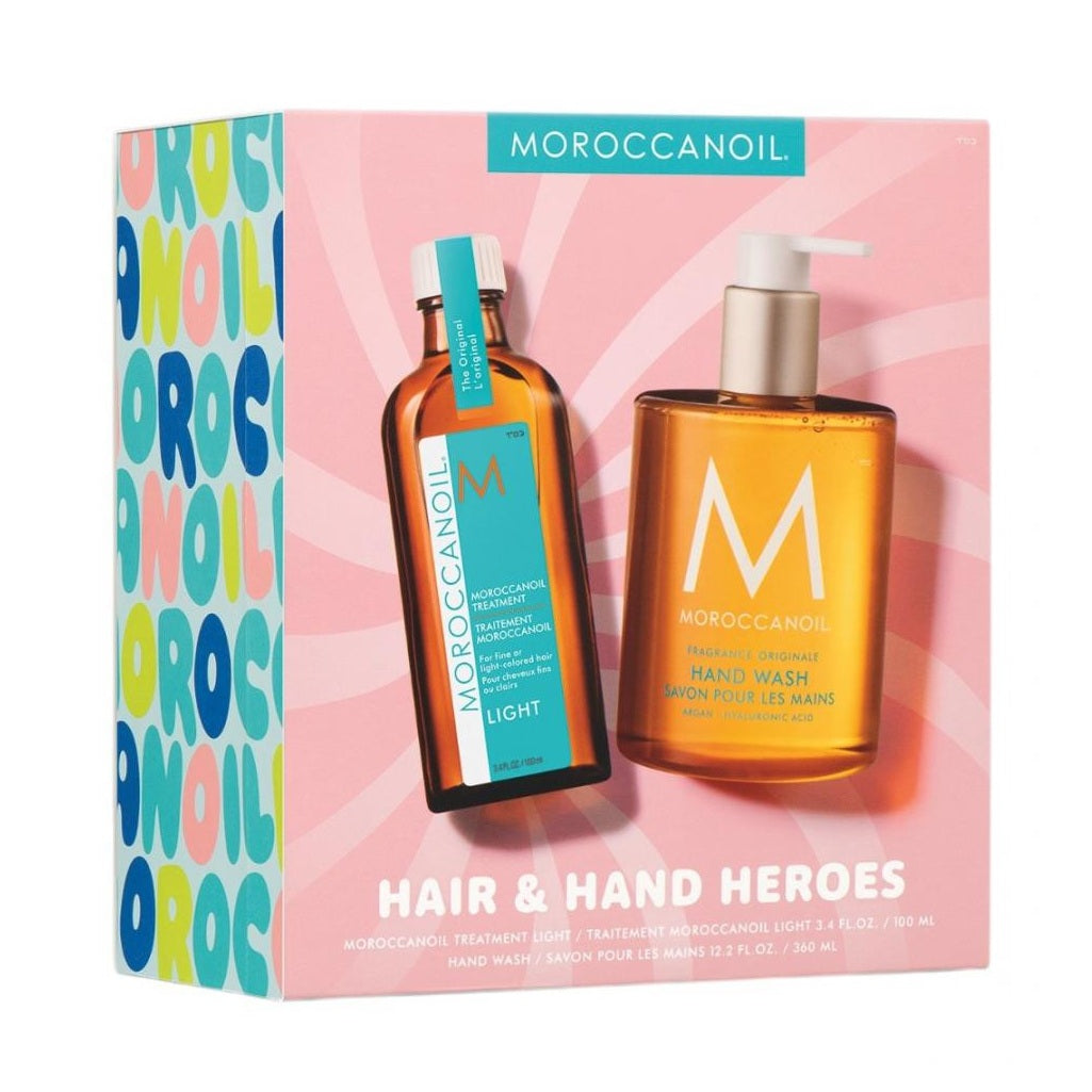 MOROCCANOIL Hair & Hand Heroes Set Light