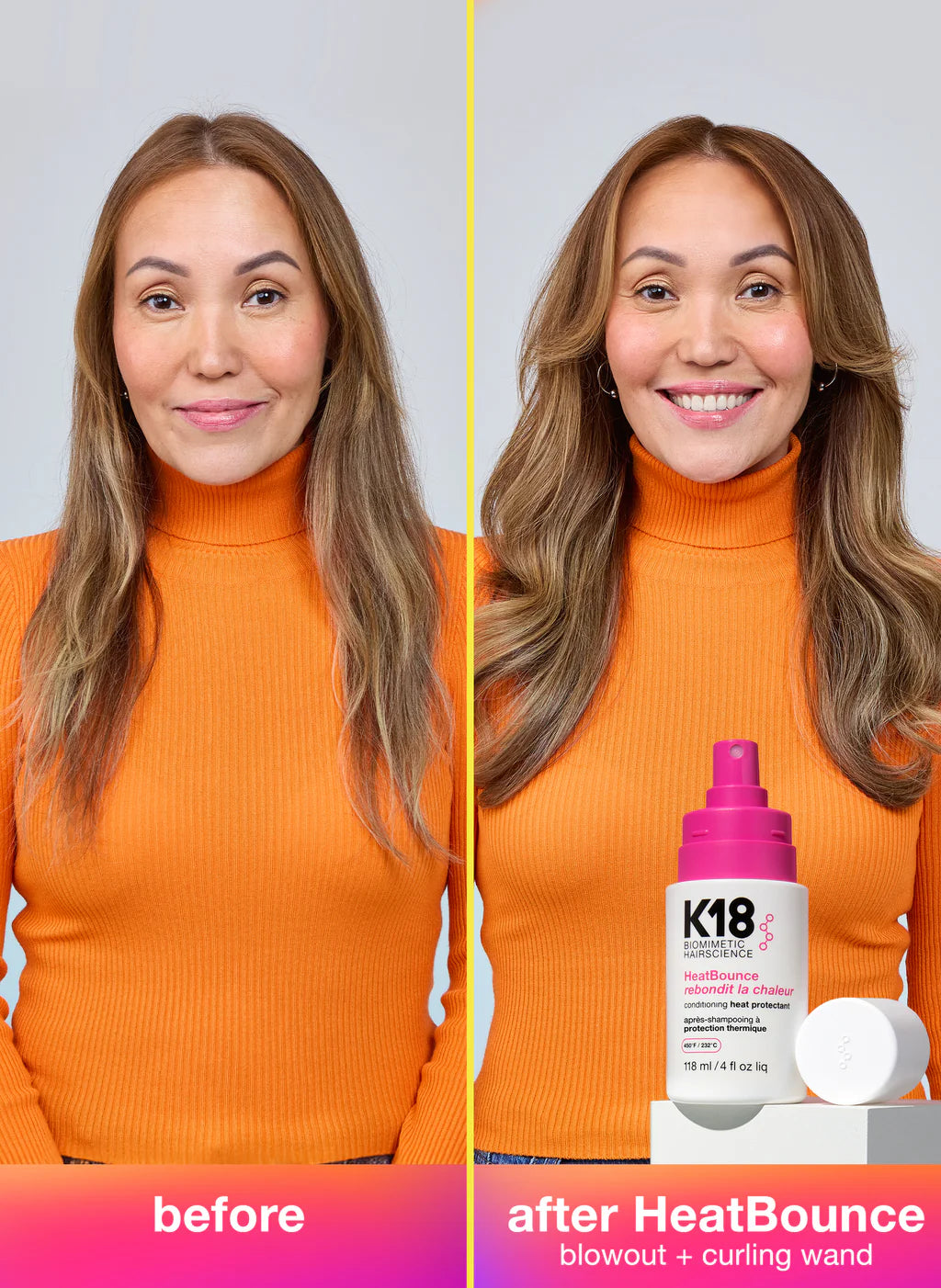 K18 HeatBounce Conditioning Heat Protectant 236ml