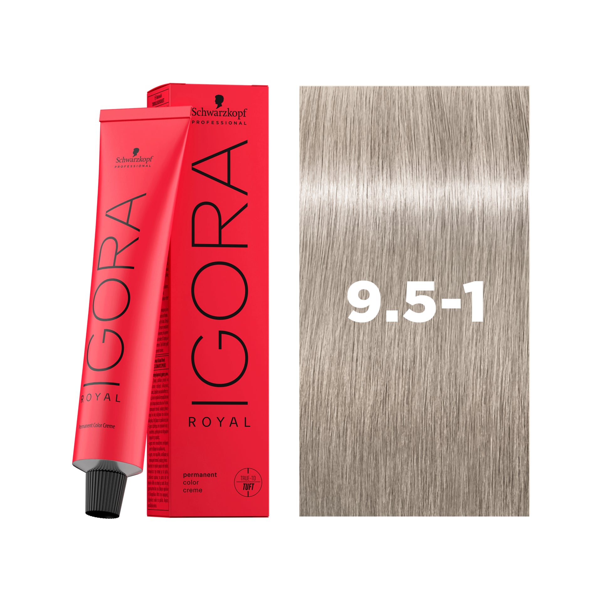 IGORA ROYAL PASTELS Permanent Hair Color 9.5-1 Pastel Cendré