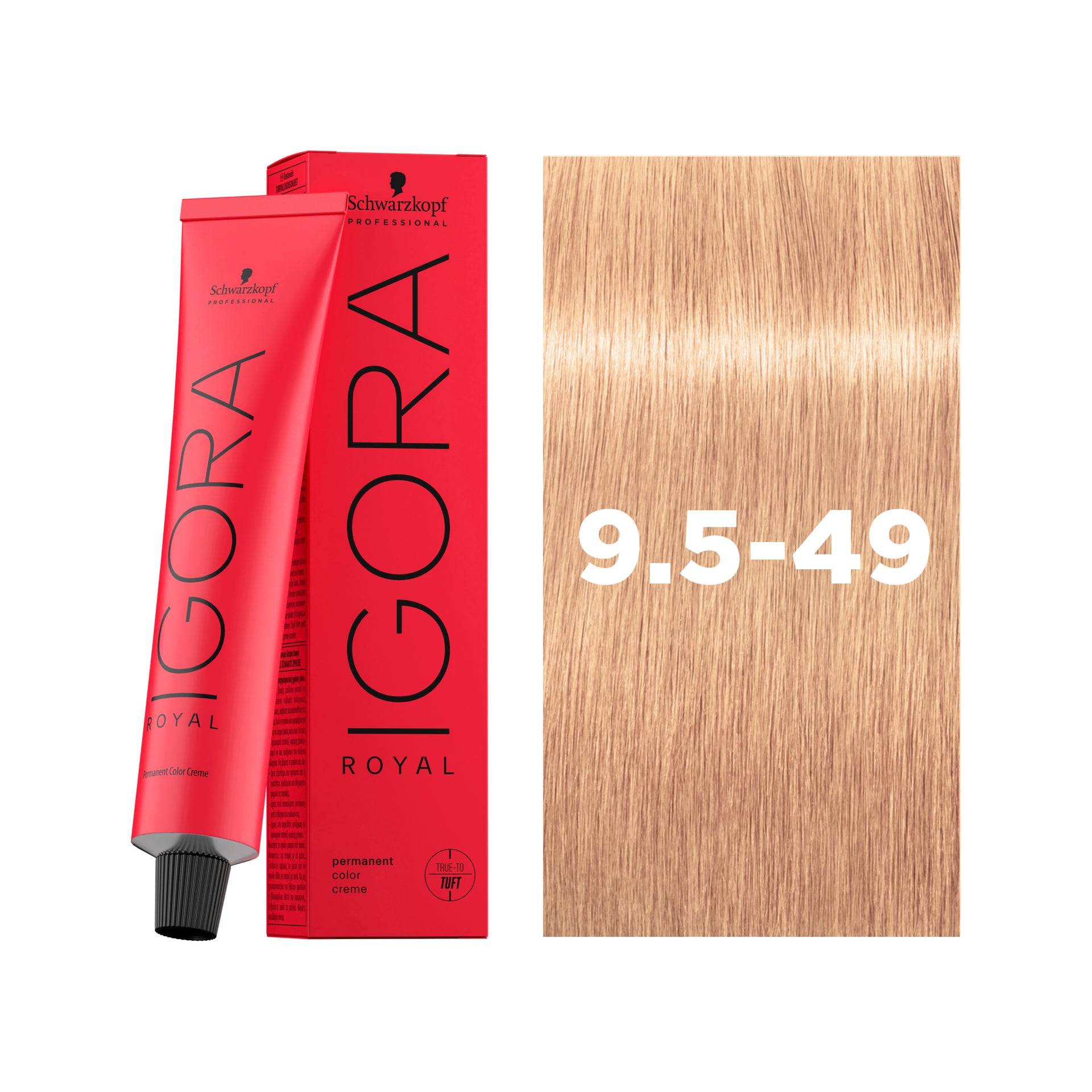 IGORA ROYAL PASTELS Permanent Hair Color 9.5-49 Pastel Nude