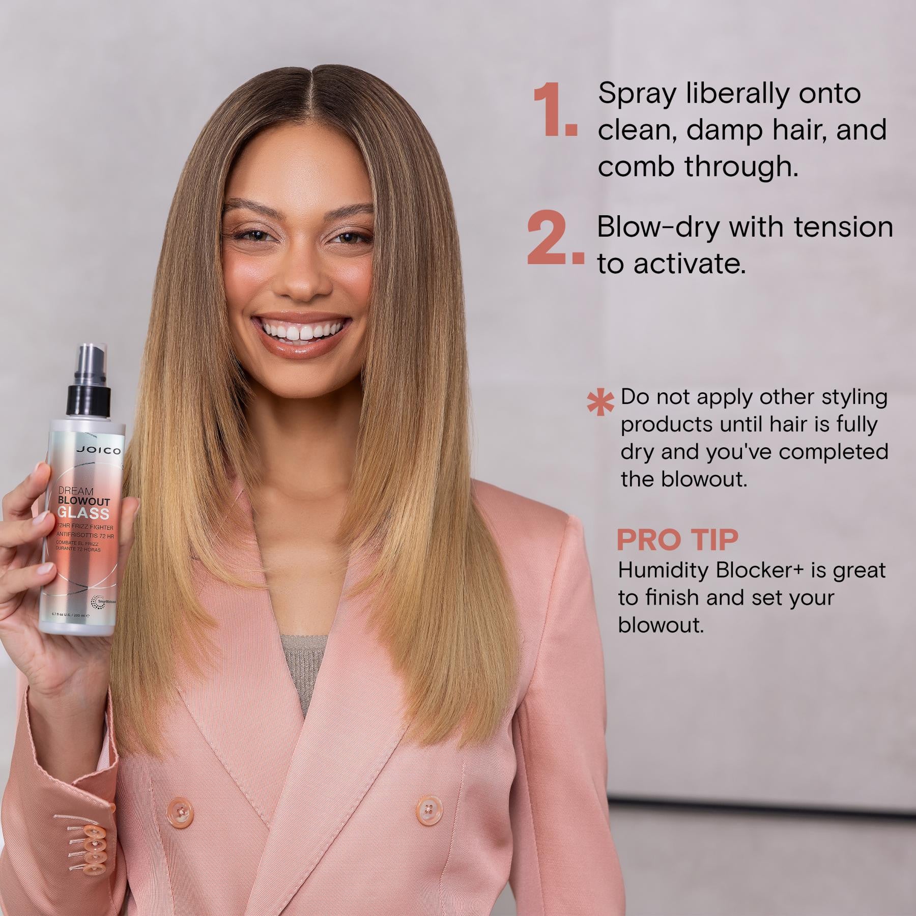 JOICO Dream Blowout Glass 72HR Frizz Fighter