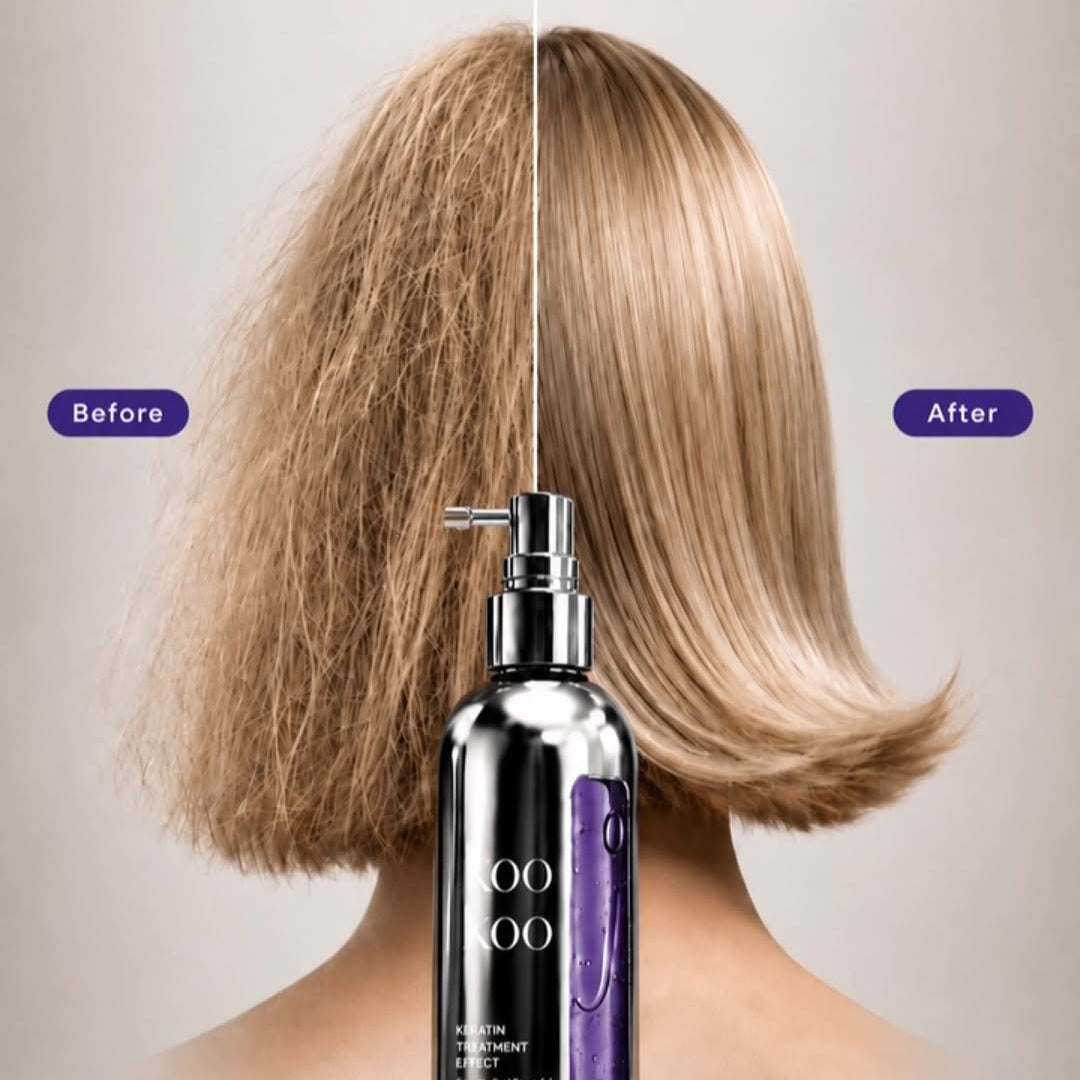 MON PLATIN Koo Koo Keratin Treatment Effect