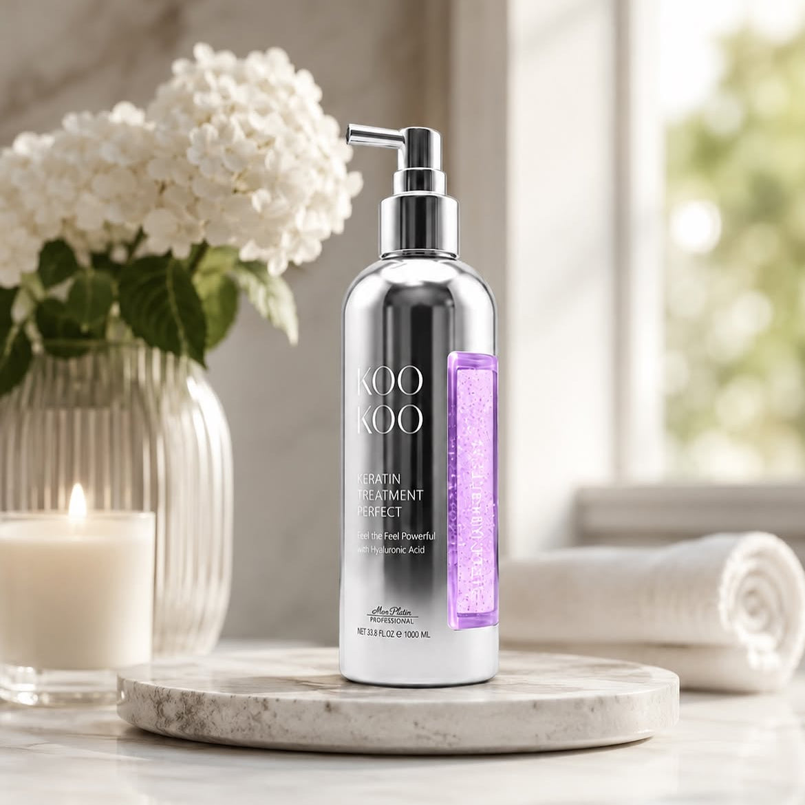 MON PLATIN Koo Koo Keratin Treatment Effect