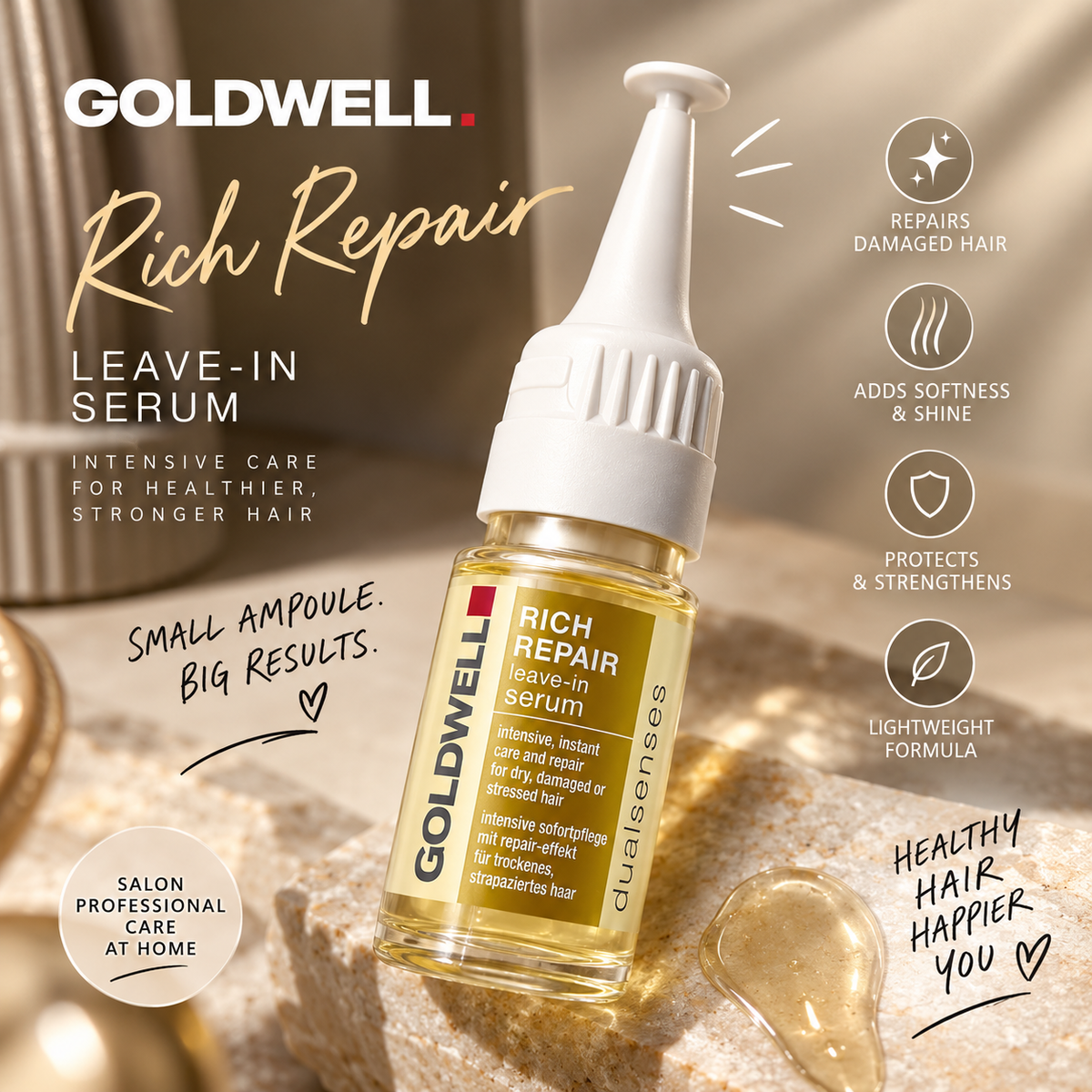 GOLDWELL Dualsenses Rich Repair Intensive Conditioning Serum